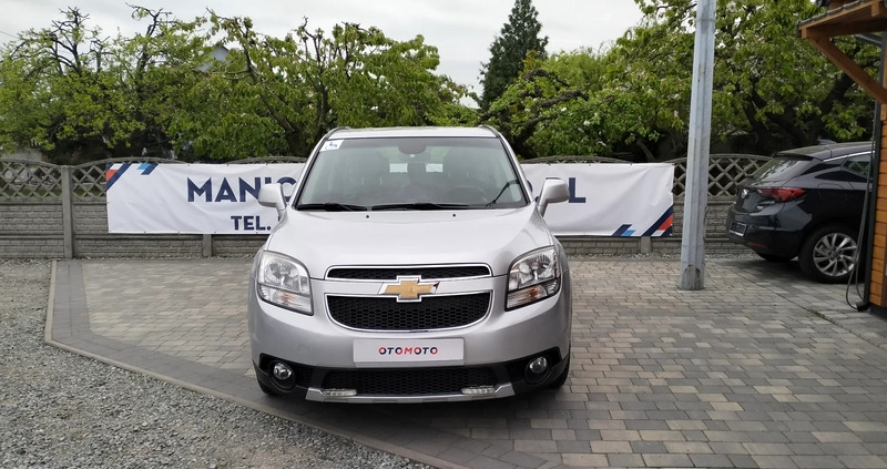 Chevrolet Orlando cena 28900 przebieg: 220407, rok produkcji 2012 z Zagórz małe 562